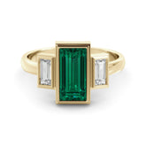 טבעת וינטאג' אמרלד 1.41 קראט