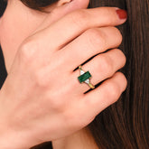 טבעת אמרלד בגט Ariadna