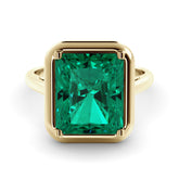 טבעת אמרלד 6.51 קראט Amy