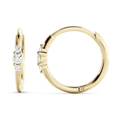 זוג עגילי יהלום Paris