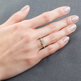 טבעת מוסונייט Laney