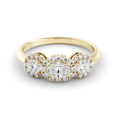 טבעת יהלומי מעבדה Laney