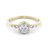 טבעת יהלום מעבדה Danielle