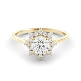 טבעת יהלום מעבדה Anne