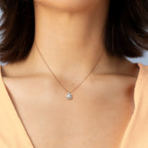 שרשרת זהב מוסונייט Euphoria