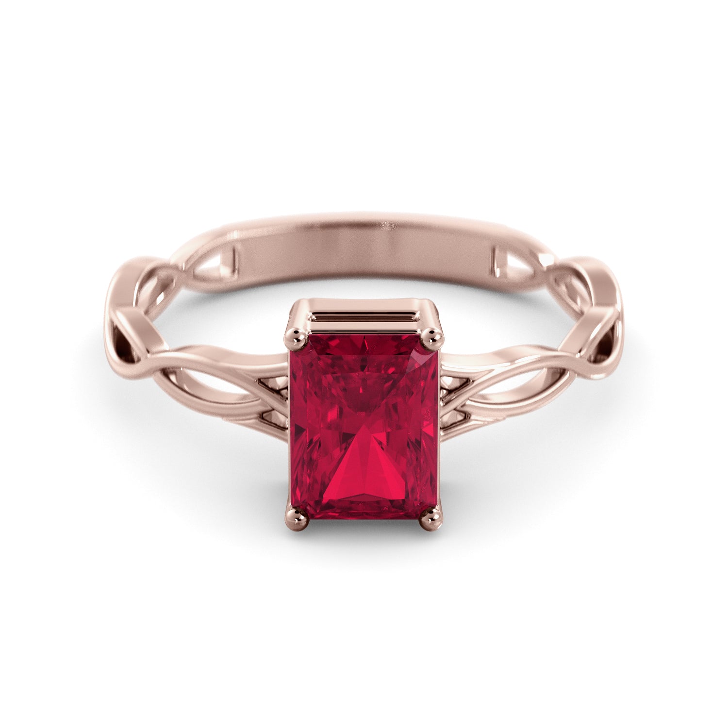 Ruby celtic ring sale