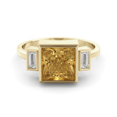 טבעת וינטאג' סיטרין Alaska