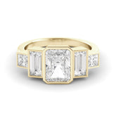 טבעת יהלומי מעבדה Gili