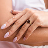 טבעת Denni גרנט ויהלומים