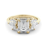 טבעת יהלום מעבדה Rose