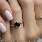 טבעת יהלום שחור Eden