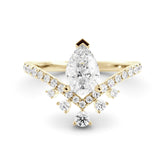 טבעת יהלום מעבדה Milan