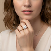 Afroditi Lab-Ground Diamond Ring