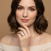 טבעת זהב יהלום מעבדה CVD London