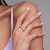 טבעת קלטית נצח יהלומים