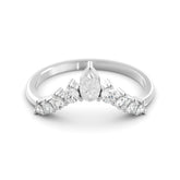 טבעת מוסונייט Chevron