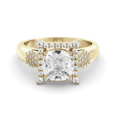 טבעת יהלום מעבדה Afroditi