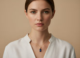 Sapphire and diamond necklace - Sapir