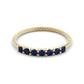 טבעת שבע אבנים - ספיר