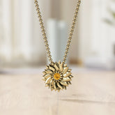 שרשרת נדירה סיטרין Lotus