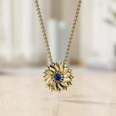 שרשרת נדירה ספיר Lotus