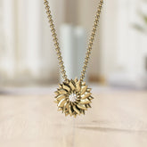 שרשרת נדירה יהלום Lotus