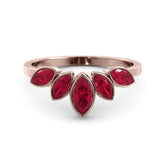 טבעת רובי Crown