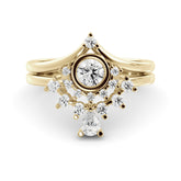 טבעת כתר יהלום מעבדה Nexxa