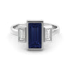 Vintage sapphire ring 1.41 carat