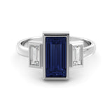 Vintage sapphire ring 1.41 carat