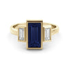 Vintage sapphire ring 1.41 carat