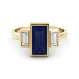 Vintage sapphire ring 1.41 carat