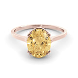 טבעת סיטרין Amber Kiss