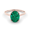 טבעת אמרלד צ'טהאם ירוקה Amber Kiss