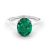 טבעת אמרלד צ'טהאם ירוקה Amber Kiss