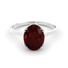 טבעת גרנט אדום Amber Kiss