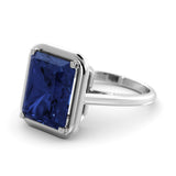 Amy - 6.51 carat Sapphire ring