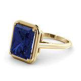 Amy - 6.51 carat Sapphire ring