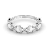 Nika Diamond Semi-Eternity Ring 