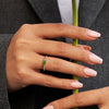 טבעת טורמלין ירוק ויהלומים Chloe