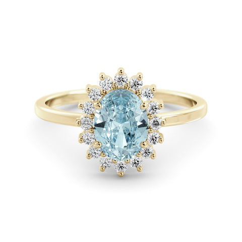 "Diana" Moissanite - Diamond ring 