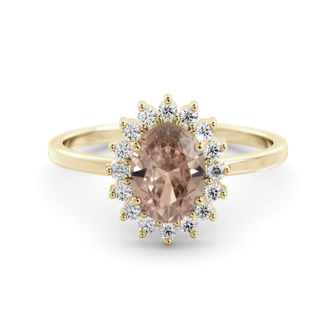 "Diana" Moissanite - Diamond ring 