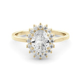 "Diana" Moissanite - Diamond ring 