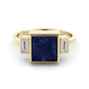 Vintage blue sapphire ring