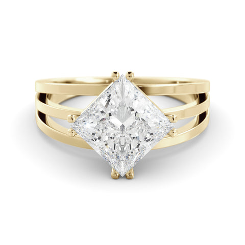 Princess cut Sapphire ring