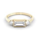 טבעת בגט יהלום מעבדה Biarritz