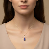 Celtic Corundum Sapphire Necklace - Gala