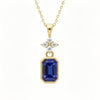 Celtic Corundum Sapphire Necklace - Gala