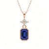 Celtic Corundum Sapphire Necklace - Gala