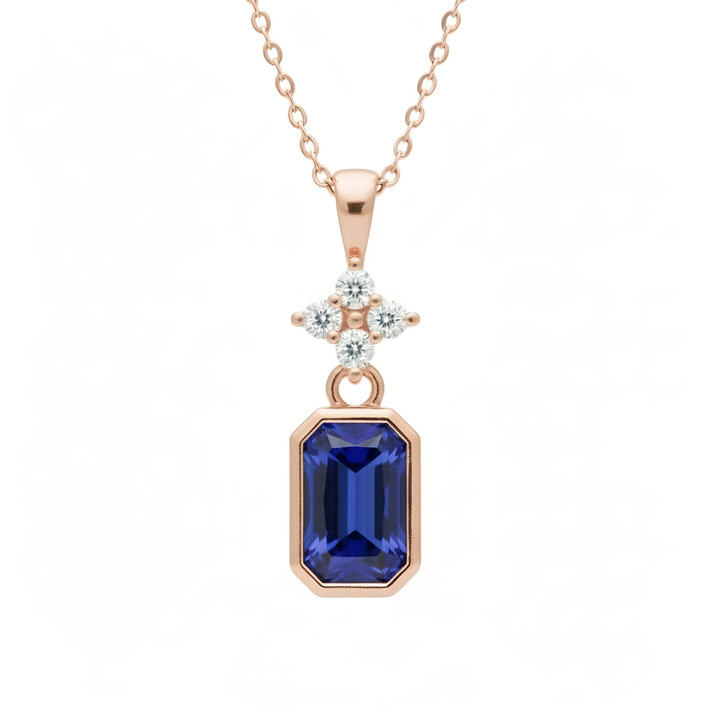 Celtic Corundum Sapphire Necklace - Gala
